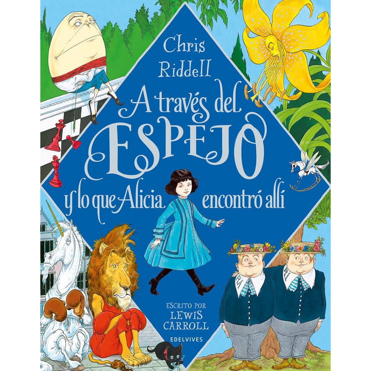 A travez del espejo y lo que Alicia encontró alli (tapa dura)