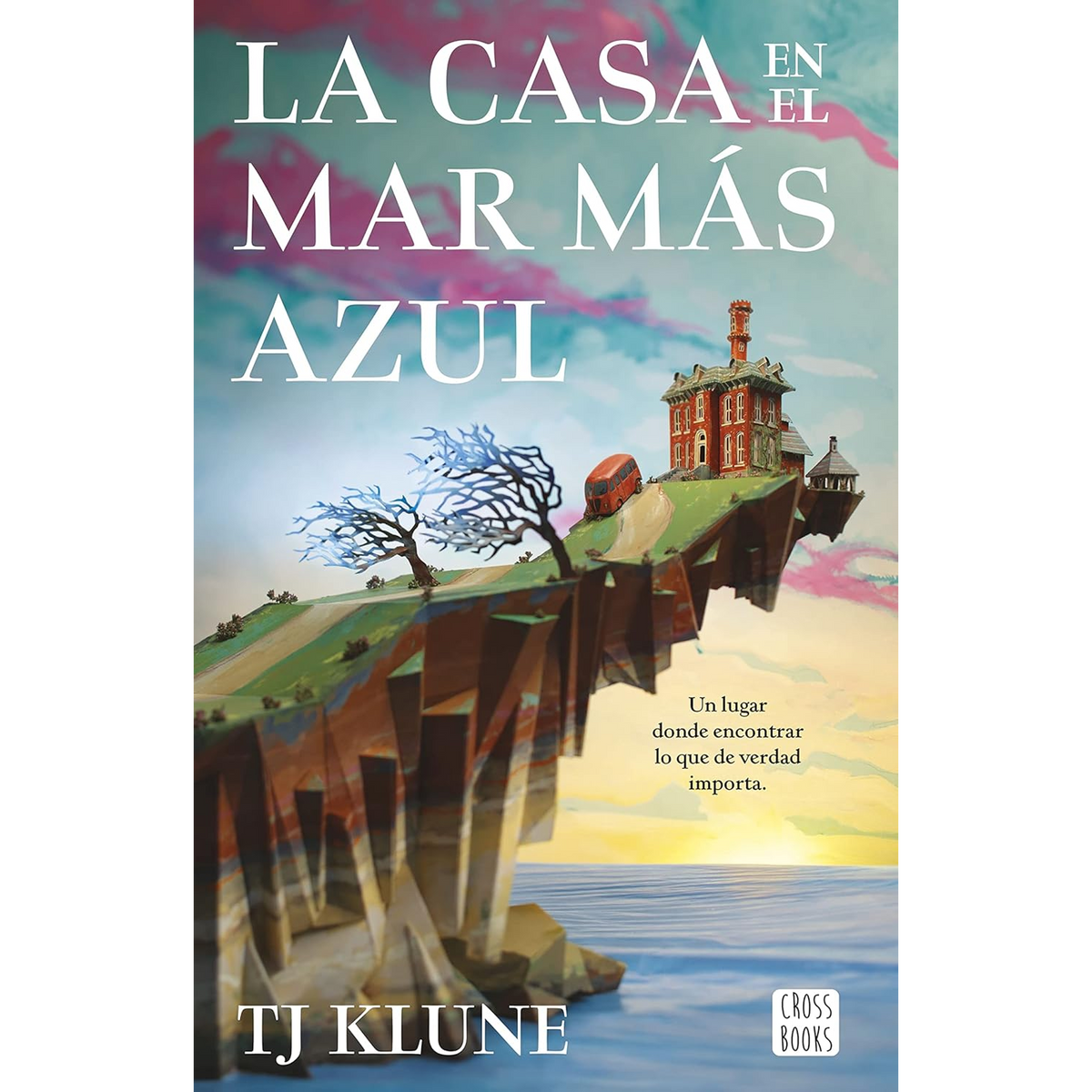 La casa en el mar mas azul